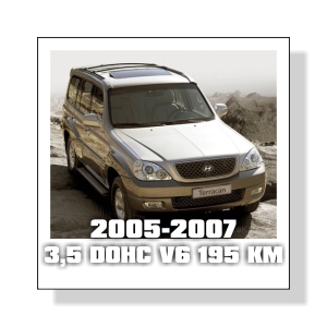 Terracan 3.5 V6 DOHC new
